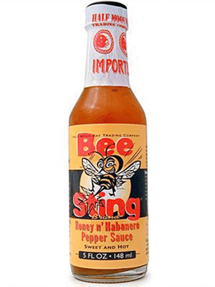 Beesting Honey N' Habanero Hot Sauce - Bee Sting Honey N' Habañero Pepper Sauce (1000x1000), Png Download