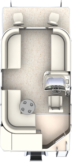 2086bf Fish N Cruise Style - Boat (300x676), Png Download