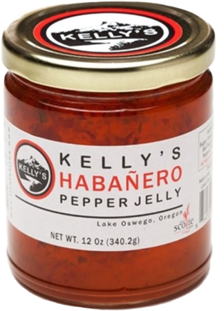 Habanero Pepper Jelly - Kelly's Jelly Marionero Pepper Jelly - 12 Oz (324x450), Png Download