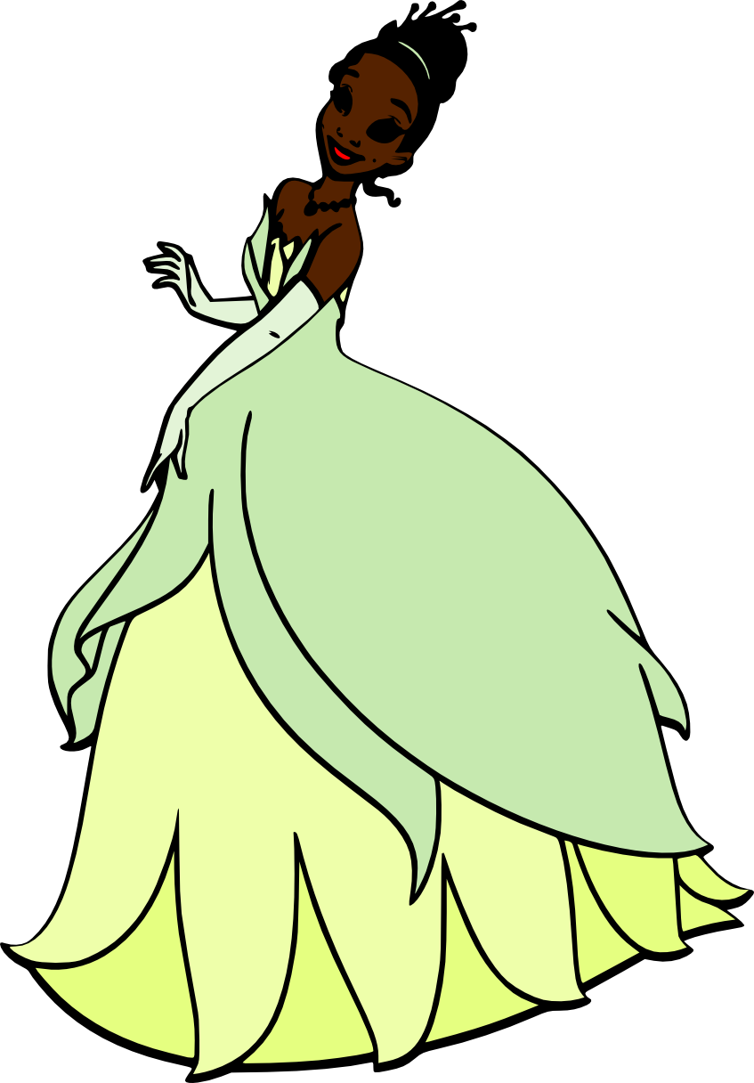 Princess Tiana Svg - Princess And The Frog Coloring (847x1216), Png Download