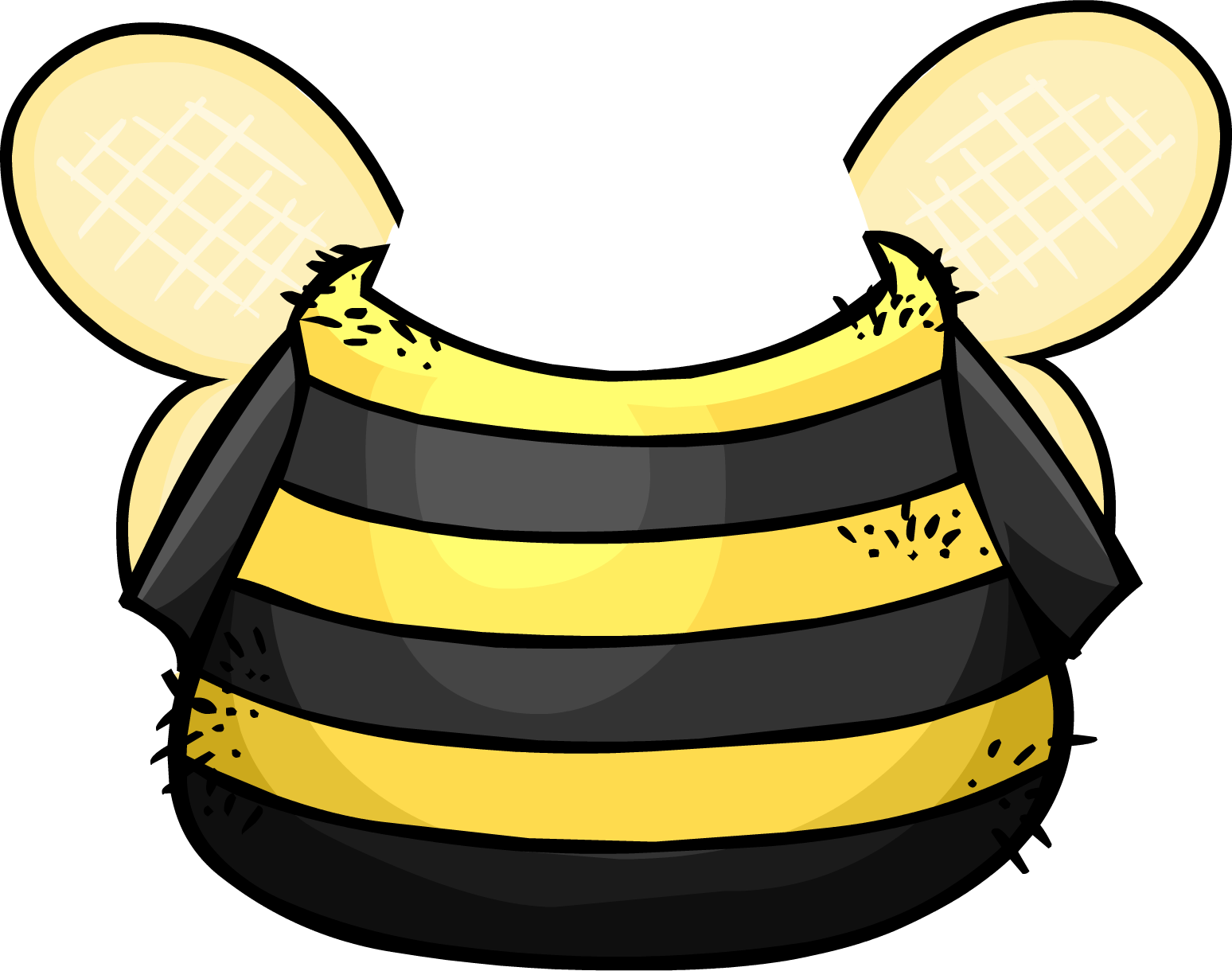 Cj Bee Sticker Custom Body Item - Bee Body Png (1548x1220), Png Download