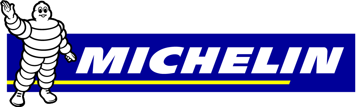 Michelin Logo - Michelin 919-11 Black All Weather Rubber Mat Set, 4 (1235x377), Png Download
