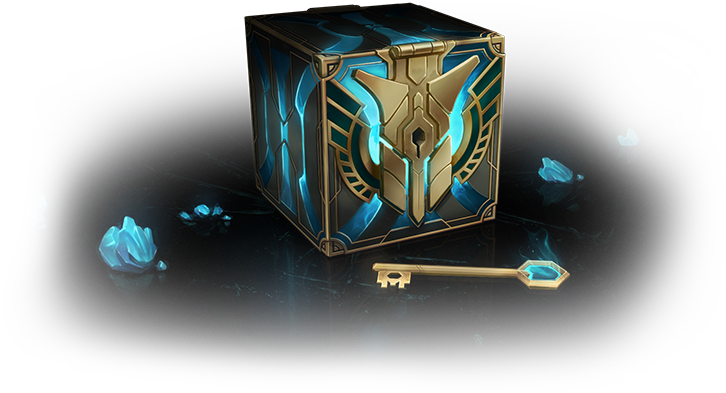 Chest & Key - Dota 2 Loot Box (800x463), Png Download