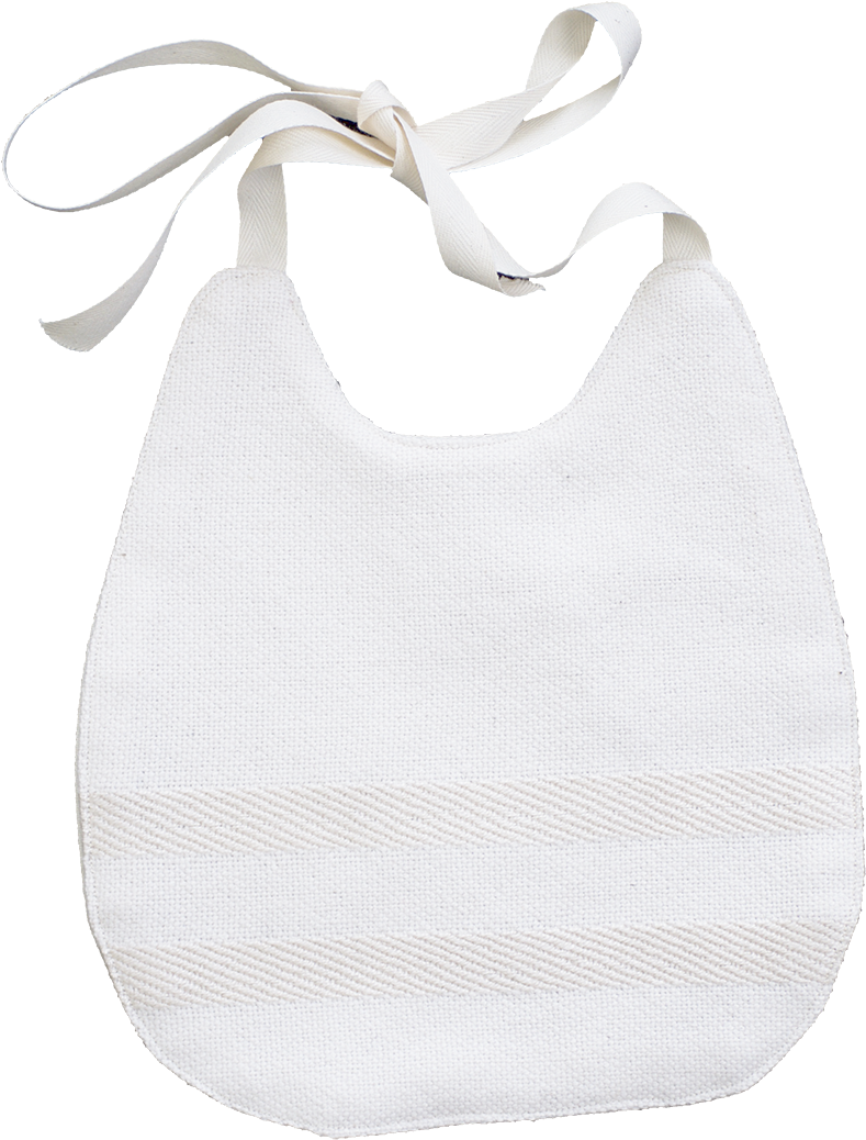 Heirloom Handwoven Baby Bib - Beekman 1802 Llc (1500x1500), Png Download