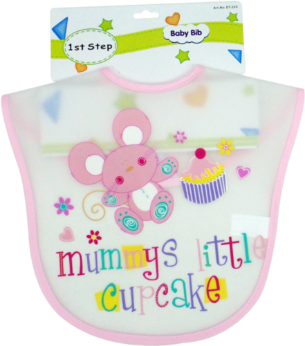 St-225 Baby Pvc Bibs - Jeans (450x500), Png Download