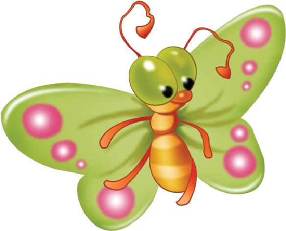 Download Butterfly Free Png Photo Images And Clipart - Cartoon Bug No Background (600x600), Png Download