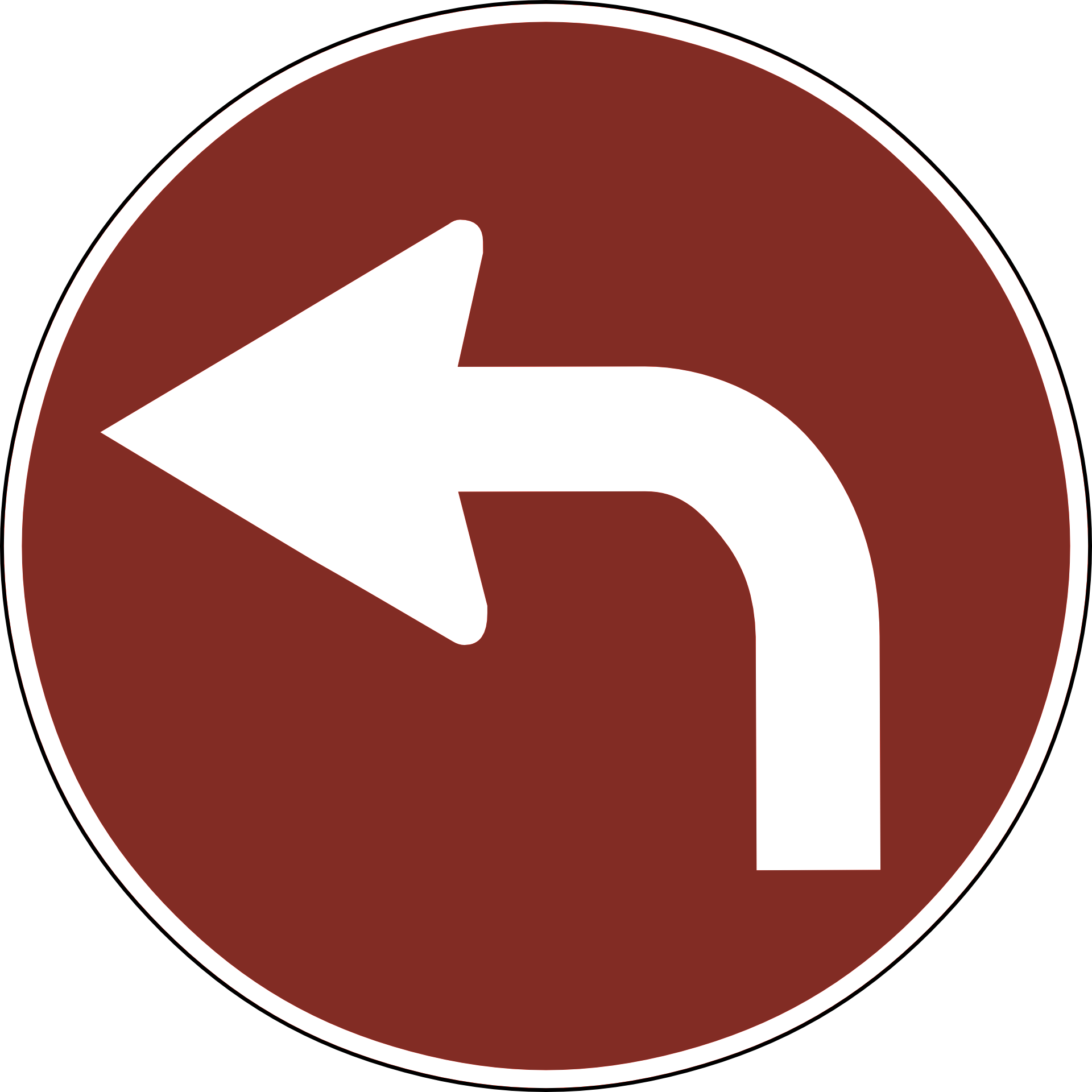 Download HD Direction Arrow Png Image - Deaf-community Sign Language ...