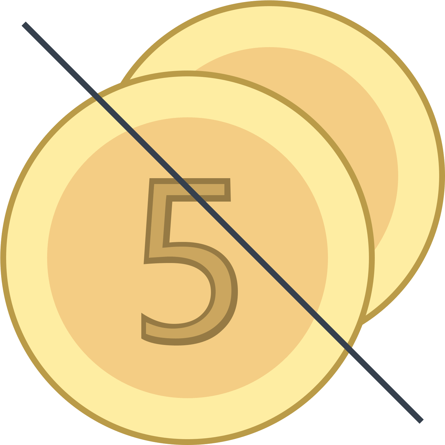 No Cash Icon - Cash (1600x1600), Png Download