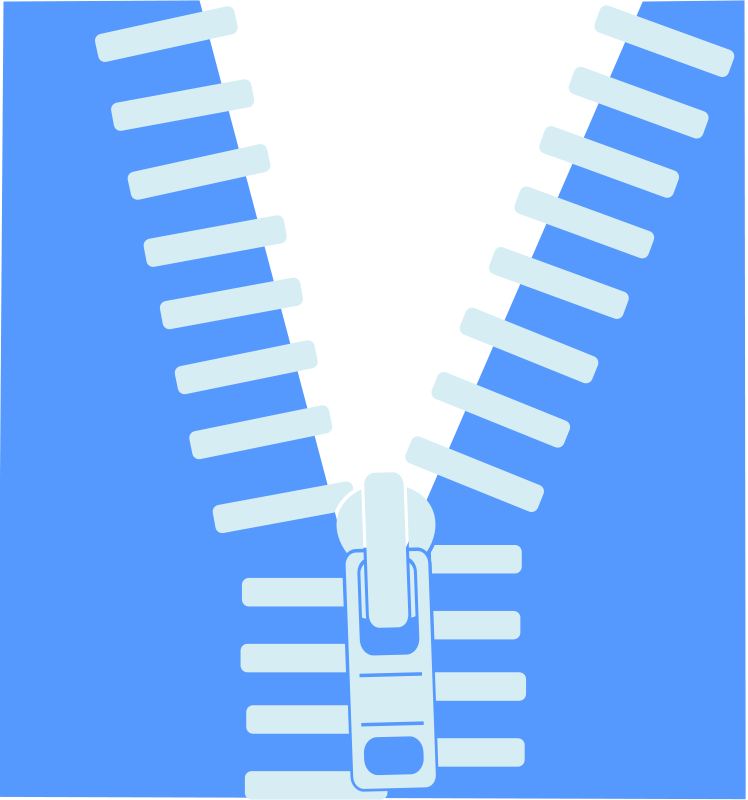 Zipper Clipart Png (748x800), Png Download