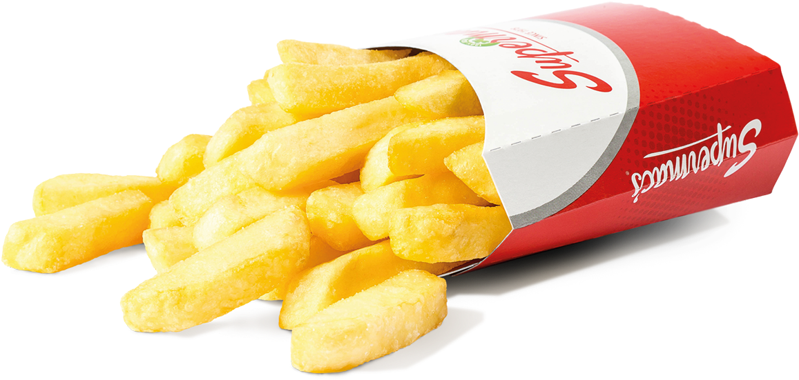 Fries - Supermac's (1200x1200), Png Download