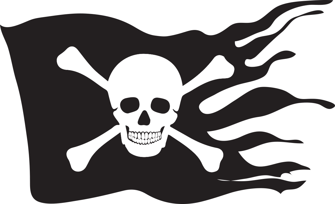 Pirate Flag (1169x715), Png Download