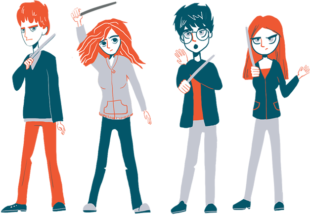 When You Limit Your Colors, You May Get Some Interesting - Cartoon (730x450), Png Download