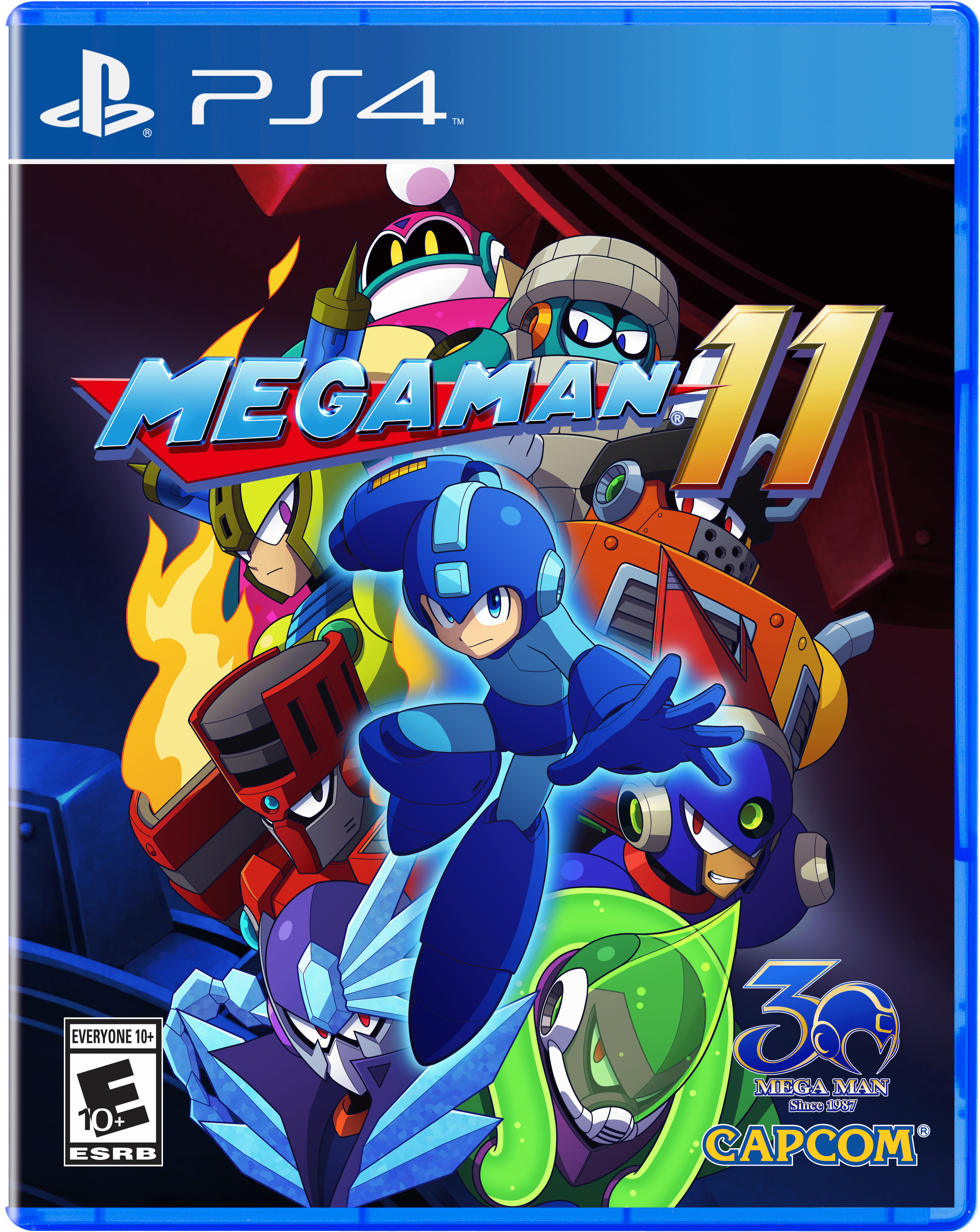 Mega Man 11 Playstation 4 Cover - Mega Man 11 Ps4 (3573x4000), Png Download