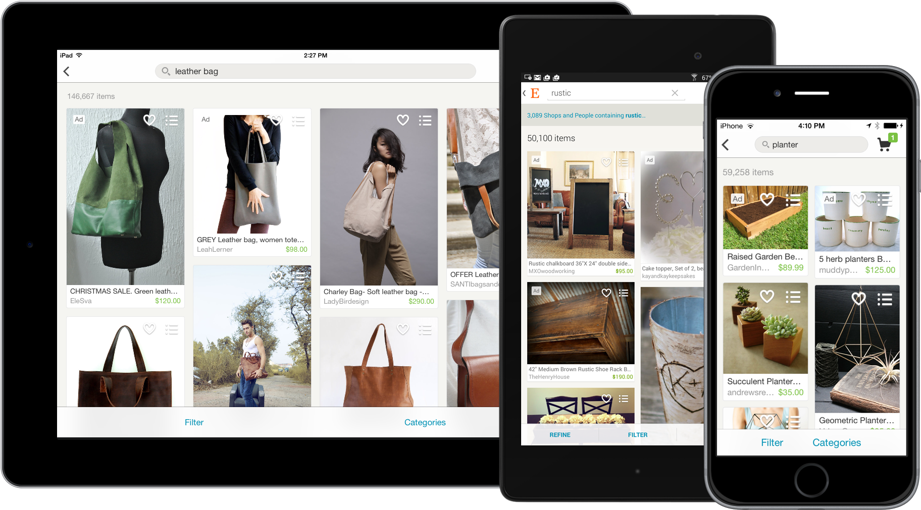 Download Etsy Search All Devices - Charley Bag- Soft Leather Bag - Beige Leather Tote (1905x1106), Png Download