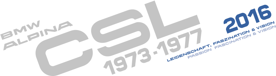 Bmw Alpina Csl - Bmw Csl Logo (940x257), Png Download