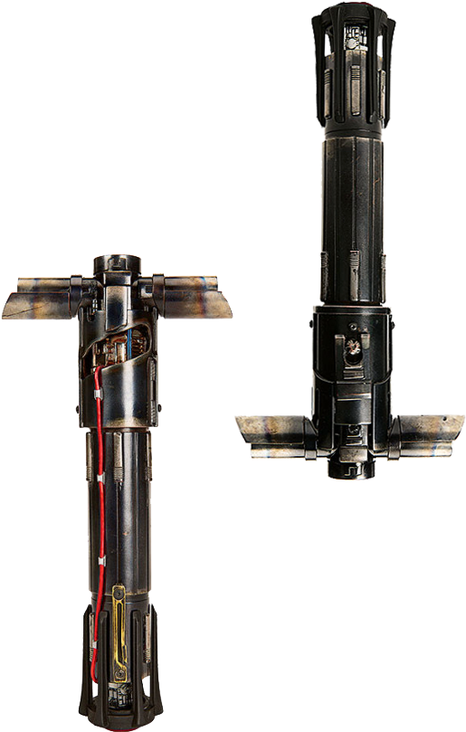 Kylo Ren's Lightsaber - Sabre De Luz Kylo Ren (540x810), Png Download