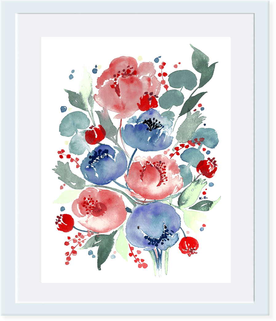 Abundance - Floral Design (1080x1080), Png Download