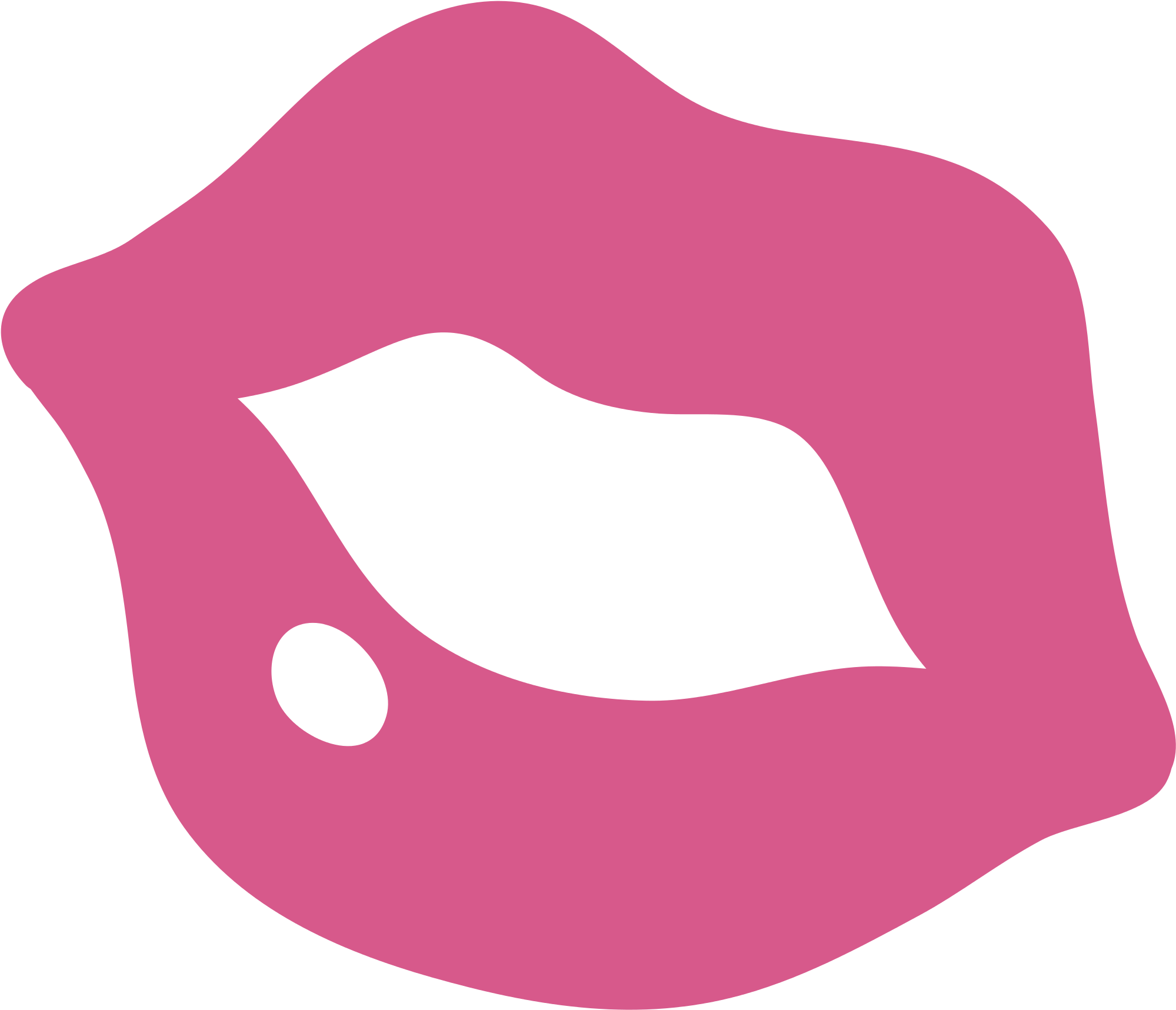 Tongue Clipart Transparent - Kiss Mark (2000x2000), Png Download