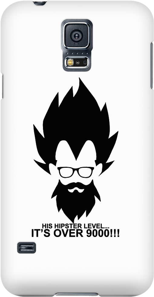 His Hipster Lever Is Over - Vegeta Minimalist (1024x1024), Png Download