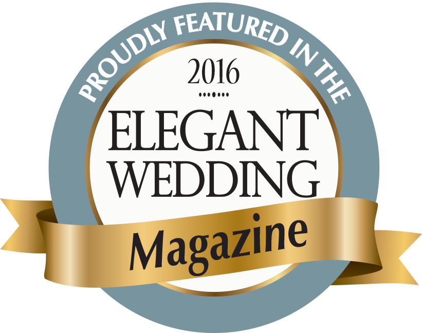 2016 Magazine Badge - Elegant Wedding Magazine Logo (821x648), Png Download