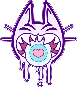Eyebawlkitty Format=1000w (353x377), Png Download