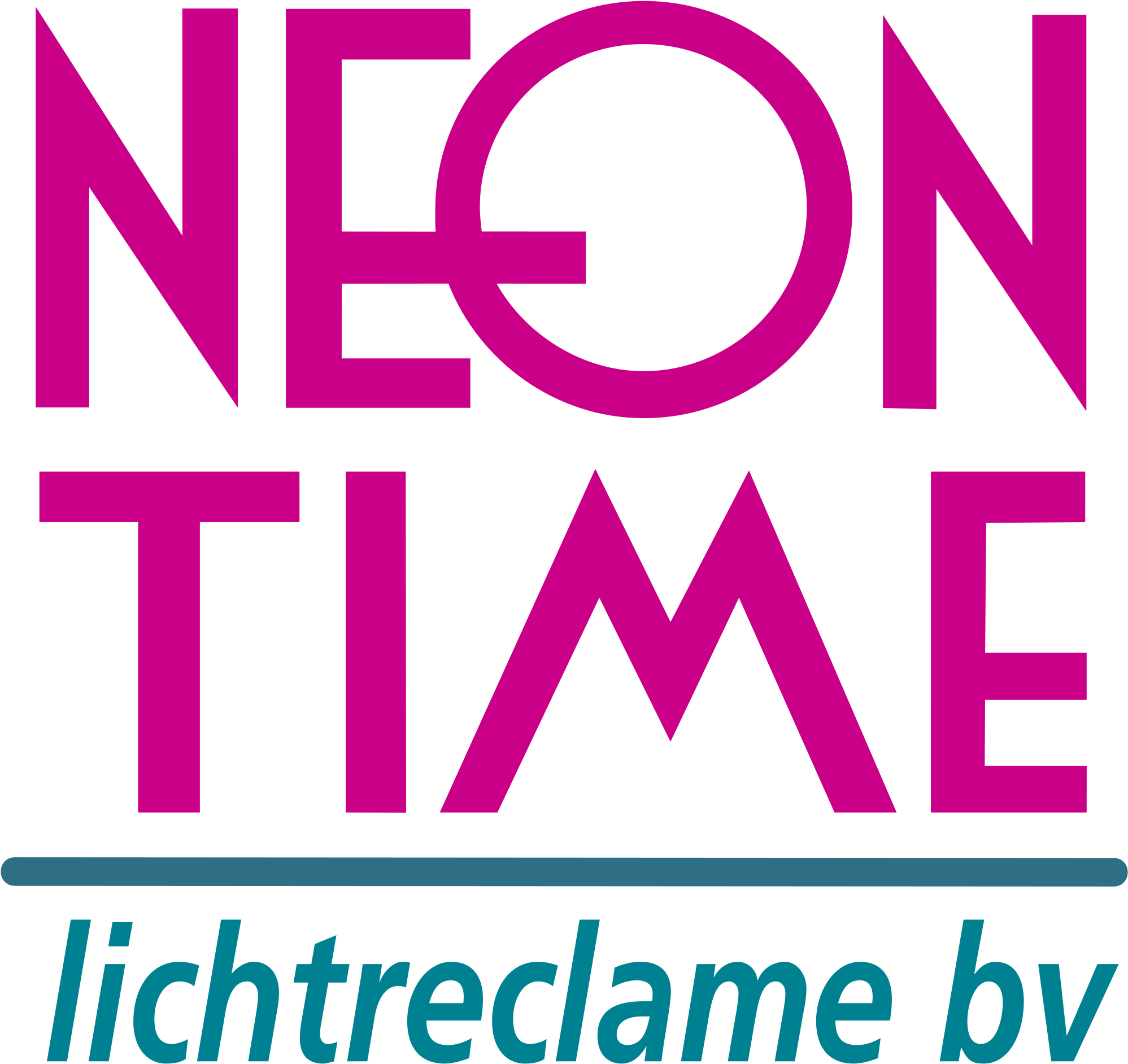 Neon Time Logo Png Transparent - Promelit (2400x2400), Png Download