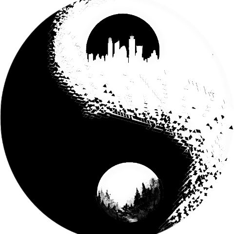 Yin And Yang (480x480), Png Download