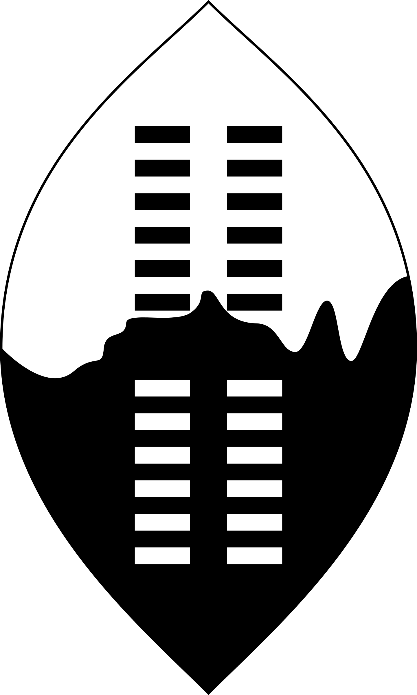 This Free Icons Png Design Of Tribal Shield (1441x2400), Png Download