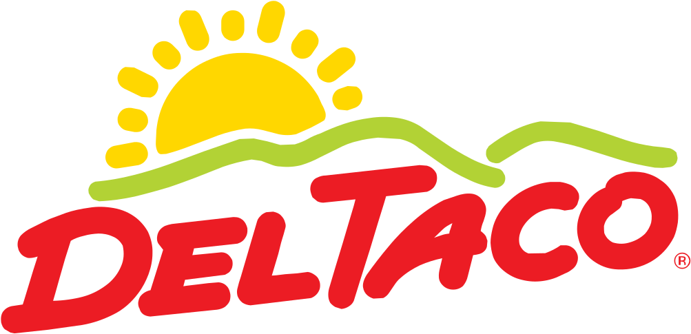 Del Taco Logo - Del Taco Logo Png (500x246), Png Download