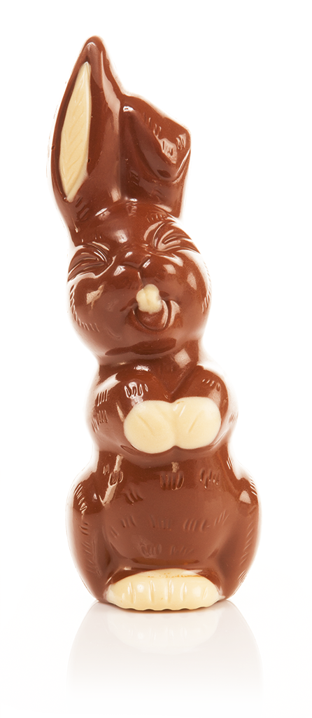 Easter Bunny - Milk - Chocolade Paashaas Png (446x1024), Png Download