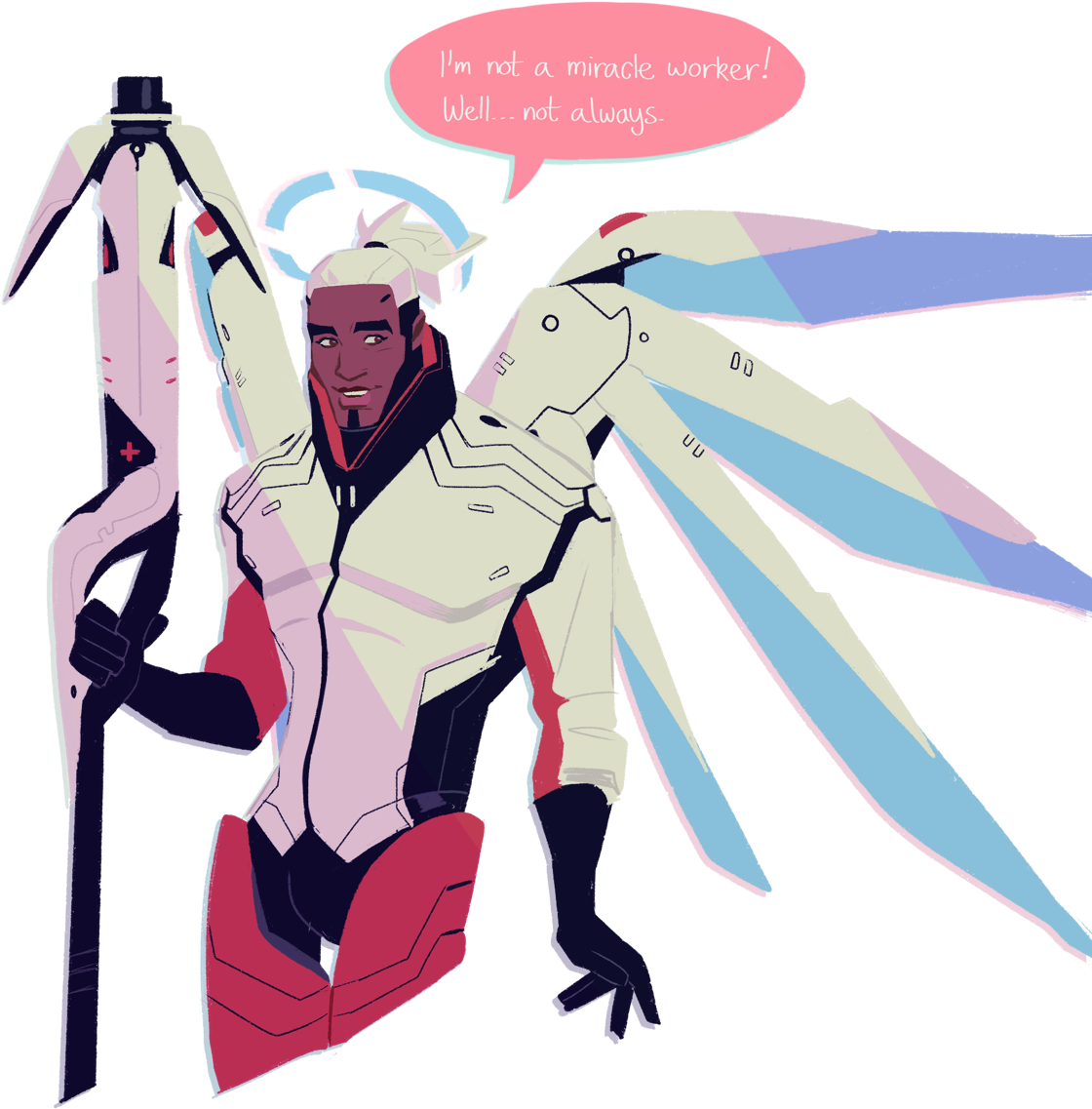 Male Mercy Concept (1280x1280), Png Download