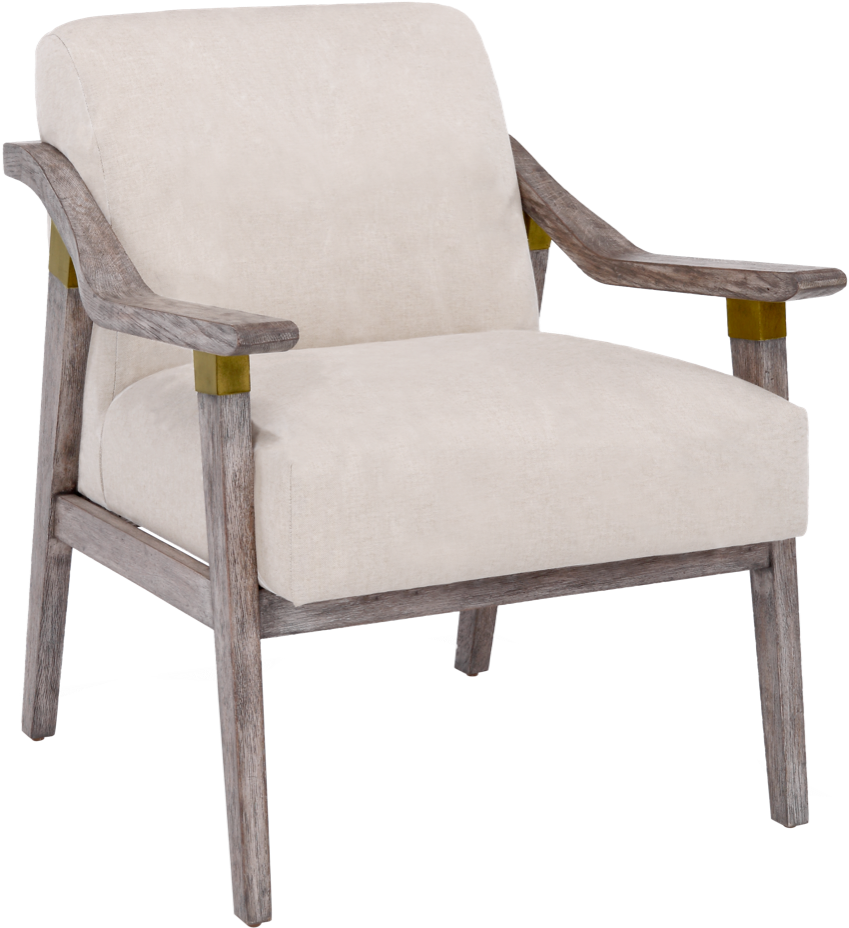 600 Del Mar Chair - Club Chair (869x960), Png Download