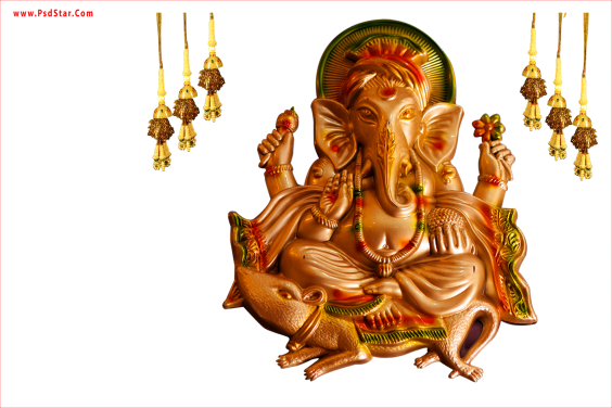 Lord Ganesha Full Hd Photo - Ganesha (564x376), Png Download