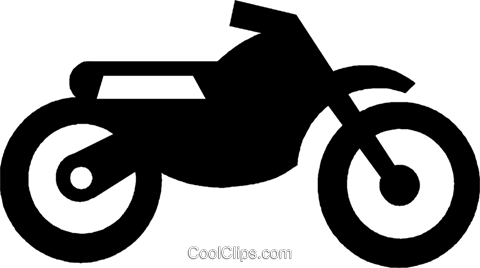 Dirt Bike Royalty Free Vector Clip Art Illustration - Dirt Bike Clip Art (480x268), Png Download