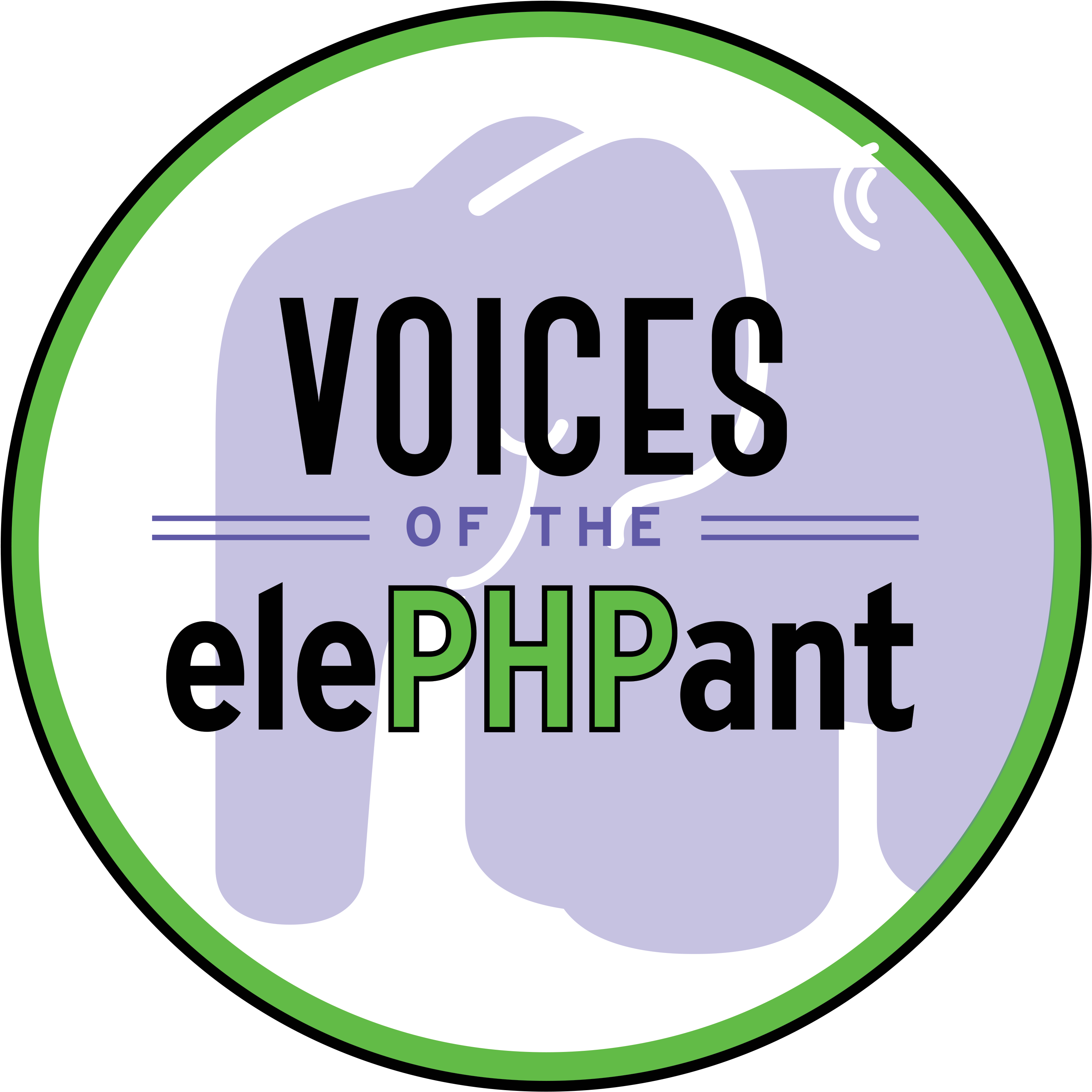 Voices Of The Elephpant (3000x3000), Png Download