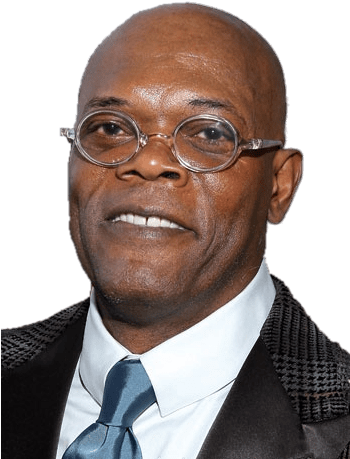 At The Movies - Guy Who Looks Like Samuel L Jackson (349x466), Png Download