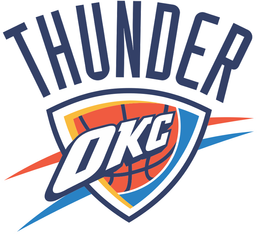 Okc Thunder Logo, - Oklahoma City Thunder Teammate (678x600), Png Download