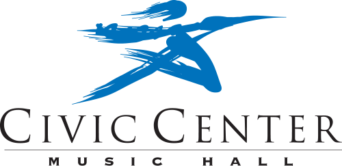 Oklahoma City Civic Center - Civic Center Music Hall Logo (500x243), Png Download
