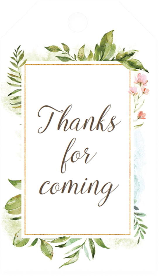 Botanical Favor Tag Template By Littlesizzle - My Man Of My Dreams On My Wedding Day Notecard - Wedding (819x1024), Png Download