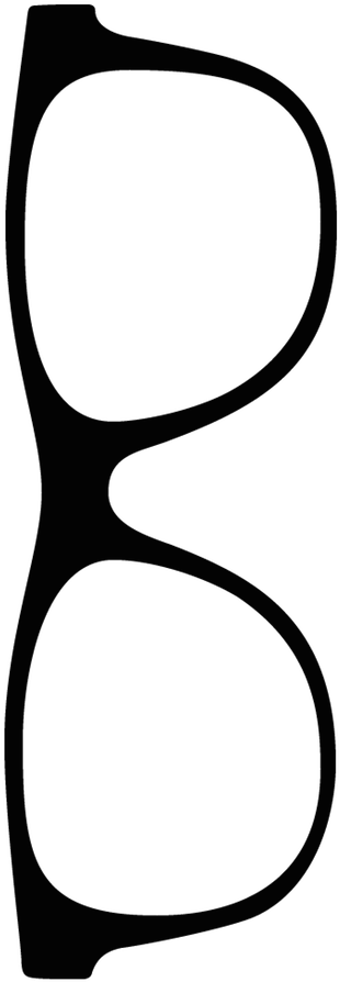 Oculos - Oculos Para Dolls Em Png (560x980), Png Download