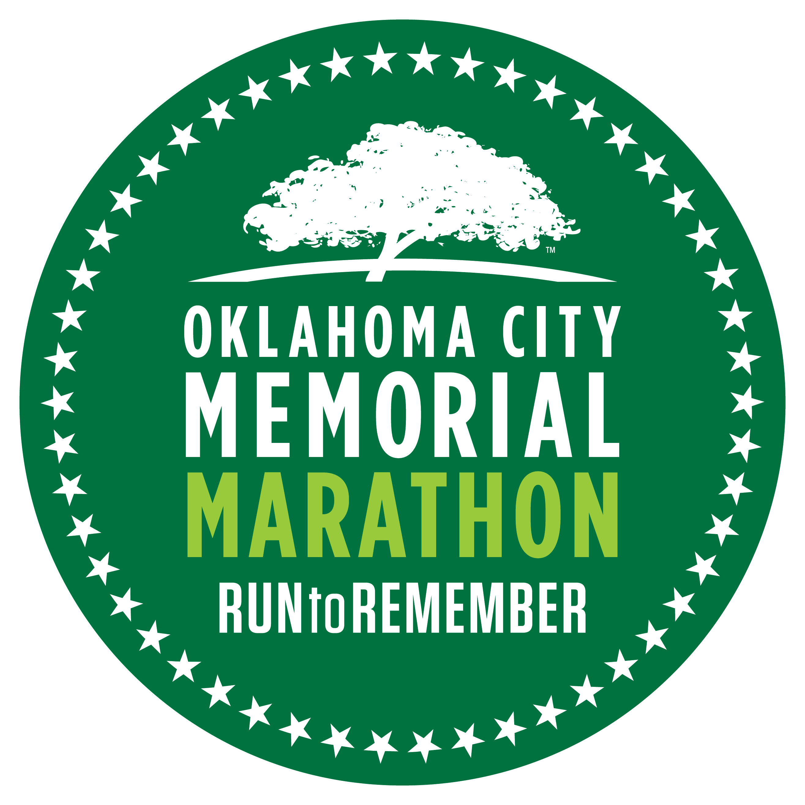 Oklahoma City Marathon Logo (2630x2630), Png Download
