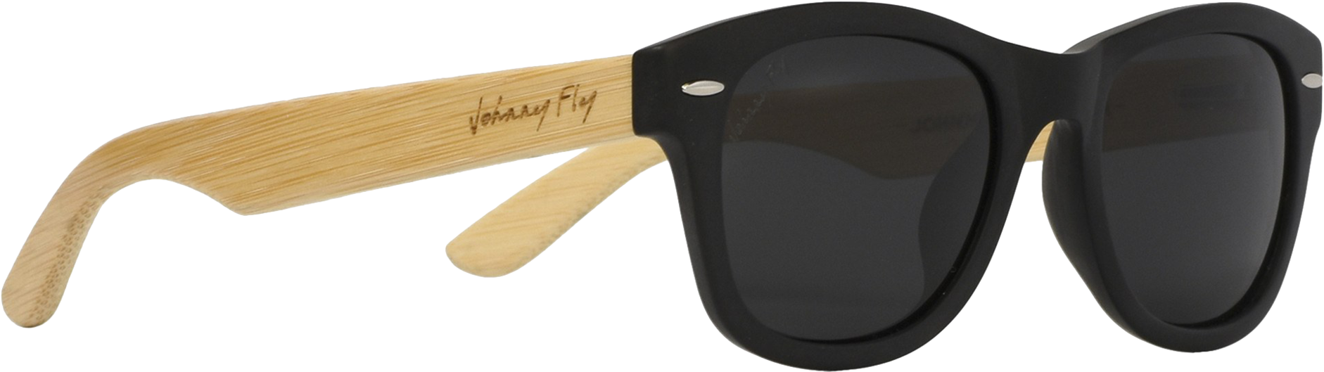 Johnny Fly Sprocket Bamboo Sunglasses (2000x2000), Png Download