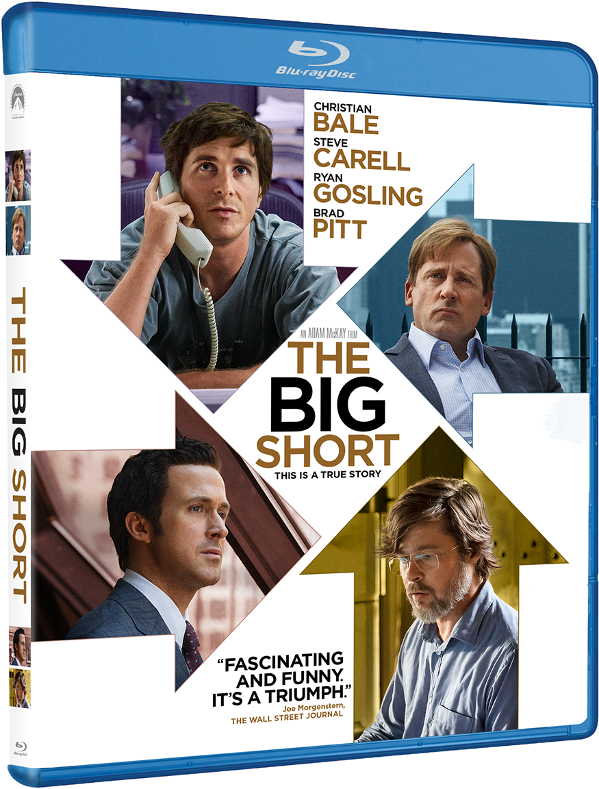 Big Short 2015 Dvd (1000x1232), Png Download