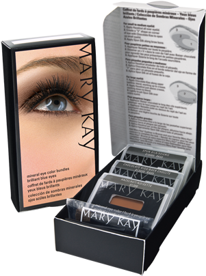 Click To Buy Mary Kay Cosmetic Products Online - Mary Kay Eyeshadow Blue Eyes (345x460), Png Download