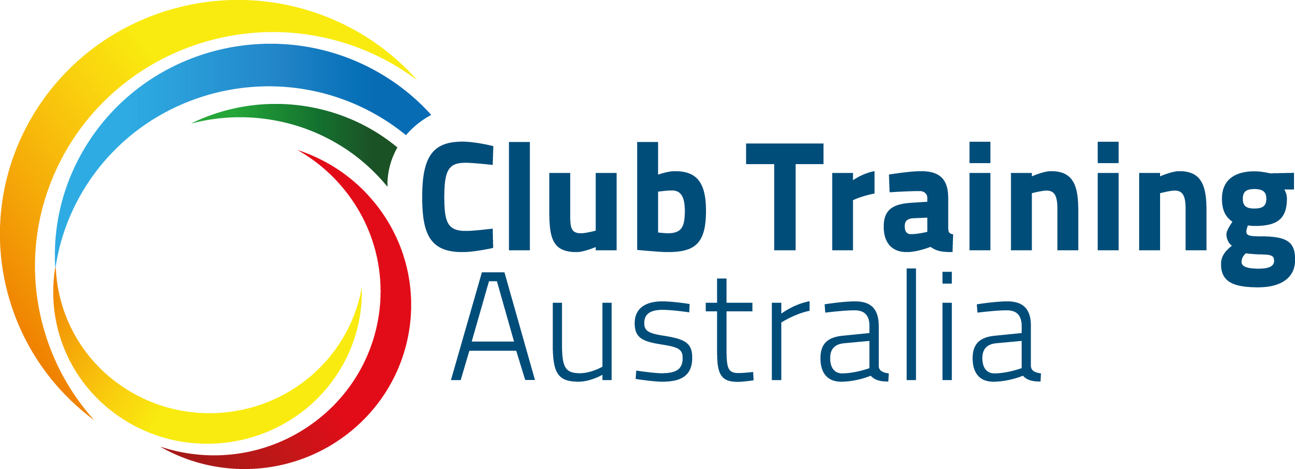 Club Training Australia Colour Logo Copy - Club Training Australia (2601x943), Png Download