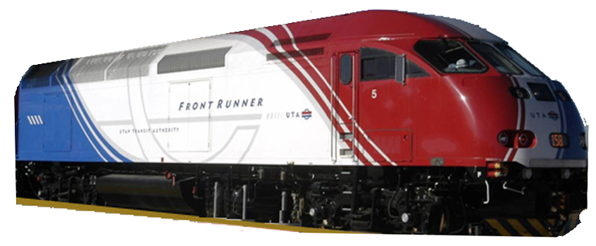 Rail - Locomotive (846x349), Png Download