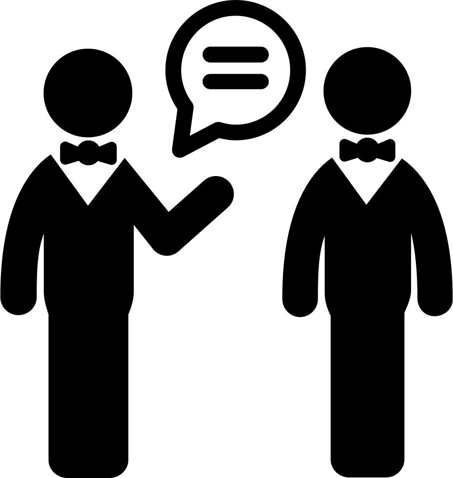 Two Men Talking - Icon Coffee Break Png (928x980), Png Download