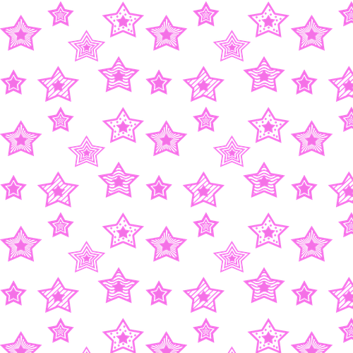 Star Design To Be Printed On Baby Products Open To - Pattern (500x500), Png Download