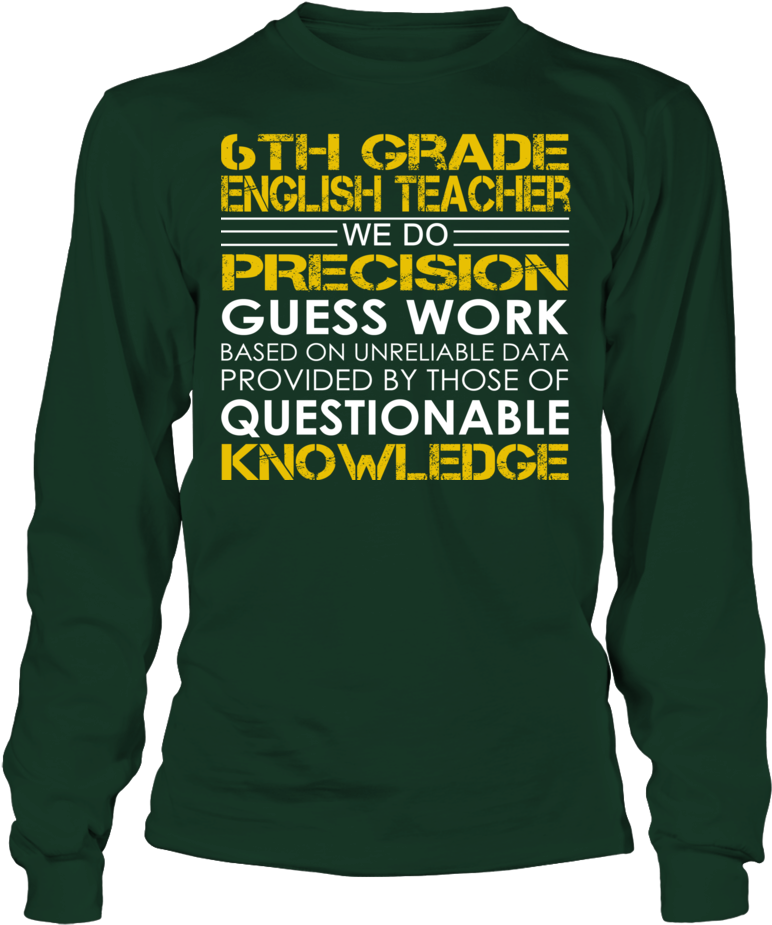 6th Grade English Teacher - Lsu Shirts (1000x1000), Png Download