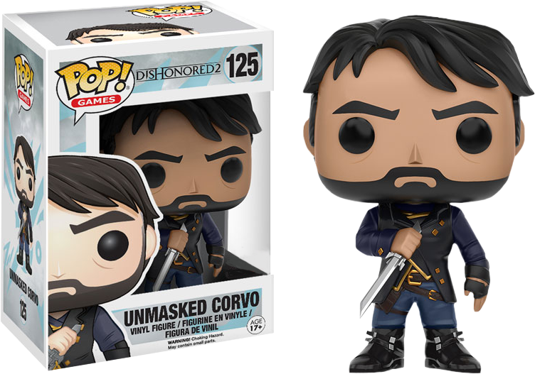 Dishonored 2 Pop Vinyl (752x527), Png Download